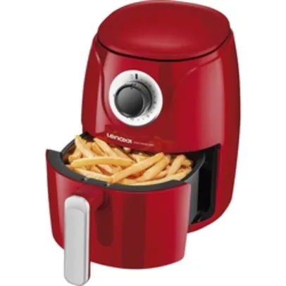 [AME SC R$ 149,06] Fritadeira SEM ÓLEO Lenoxx easy fryer 2,4l 110v vermelha