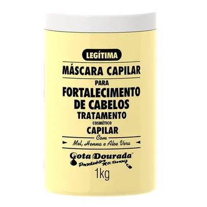 Mascara Capilar Gota Dourada 500g