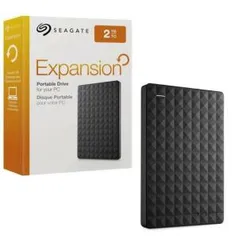 [R$ 297,49 com AME + CUPOM] HD Externo 2TB Seagate portátil - USB 3.0