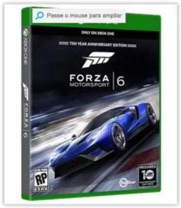 [Submarino] Game Forza Motorsport 6 - Xbox One  por R$ 105