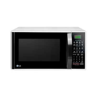 Forno Micro-ondas Easy Clean LG, 30 Litros, 800W, Branco - MS3091BCA