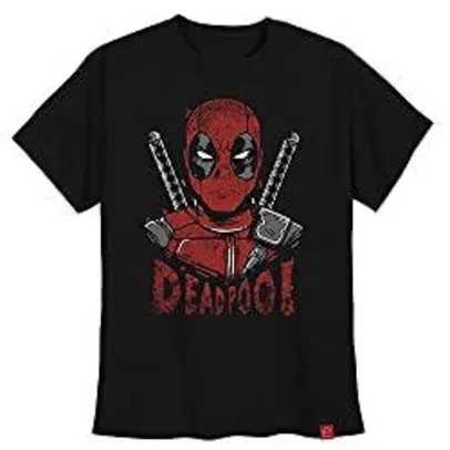 Saindo por R$ 39: Camiseta Deadpool Filme Camisa Simbolo Máscara | Pelando