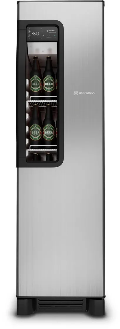 Foto do produto Beer Maxx 300 Cervejeira Inox (Vn28tp) 324 Litros - Metalfrio