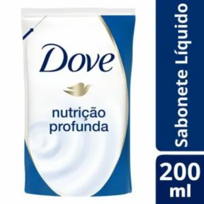 Sabonete Dove Liquido Nutrição Profunda Refil 200ml | R$ 4