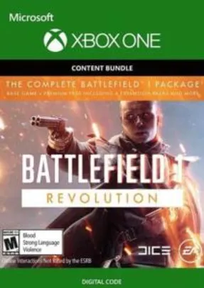 Battlefield 1 Revolution & Battlefield 1943 Xbox One - R$13,39