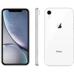 iPhone XR 64GB Branco Desbloqueado iOS 12 4G 12MP - Apple - R$3399