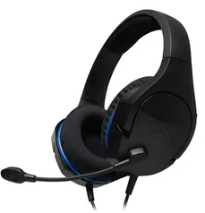 Headset Gamer HyperX Cloud Stinger Core, Drivers 40mm, PS5, PS4, P3, Preto e Azul, HX-HSCSC-BK