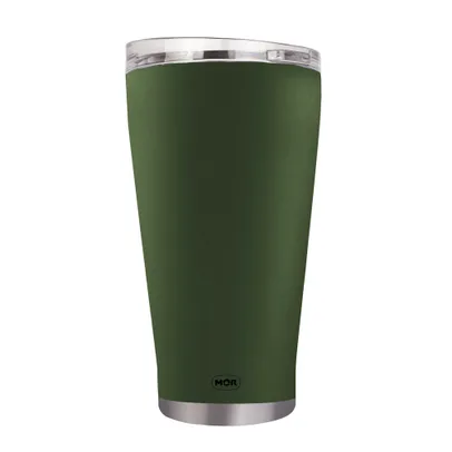 Copo Térmico Verde 700ml Com Abridor Mor