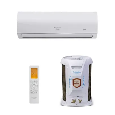 Ar Condicionado Split Hi Wall Inverter Springer Midea Airvolution Conect 9.000 Btus Frio 220v R-32