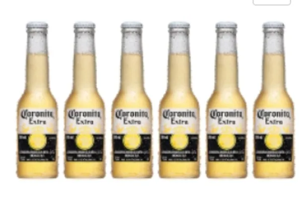 Cerveja Coronita Extra Long Neck 210ml Pack - 6 unidades