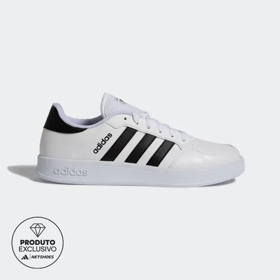 Tênis Adidas Breaknet - Branco+Preto ou Preto+Branco