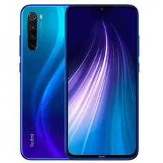 Xiaomi Redmi Note 8 Azul 64gb + 4GB RAM, Quad Câmera, Tela 6.3" 4G - Versão Global