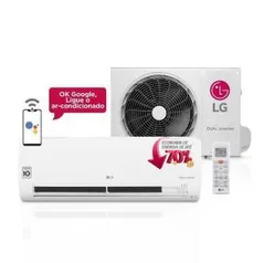 [CC Submarino] Ar Condicionado Split LG Dual Inverter Voice 12000 Btus Quente/Frio 220V | R$1.656