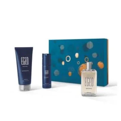 Kit Presente Eeo Original: Desodorante Colônia 90ml + Body Spray 100ml + Shower Gel 200g | R$ 139