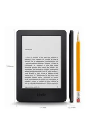 Kindle Paperwhite Wi-fi Preto - R$389