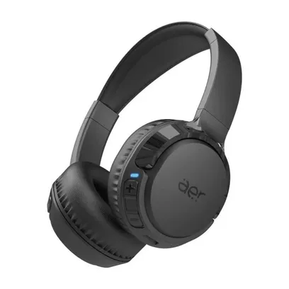 Foto do produto Fone De Ouvido Sem Fio On-Ear Bluetooth 5.3 Geonav Aerjoy - Preto