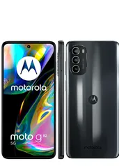 Smartphone Motorola Moto G82 5G Preto 128GB, 6GB RAM, Tela de 6.6”, Câmera Traseira Tripla, Android 