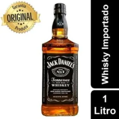 [APP EFACIL] Whisky Jack Daniels 1 Litro - R$ 131,31