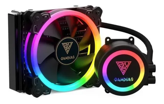 Water Cooler 120mm Gamdias Chione E2-120 Lite Rgb Intel/amd