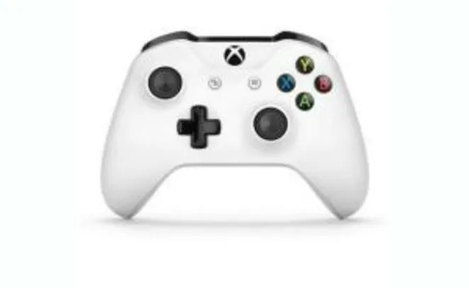 Controle Microsoft Wireless Branco Xbox One