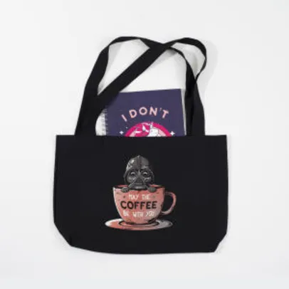 PR - Totebag May The Coffee Be With You - Star Wars | R$40