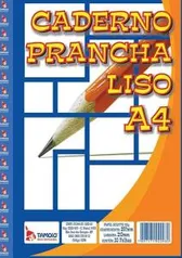 [PRIME] 5 Blocos Técnico para Desenho, Sem Margem, A4, Branco, 120 grs, Tamoio