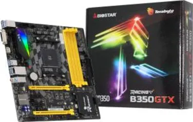 Placa mãe biostar B350GTX | R$521