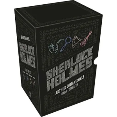 [Amazon] Box - Sherlock Holmes (4 Volumes) R$ 69,90 - 48% OFF