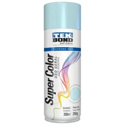 Tinta Spray Uso Geral Super Color Azul Claro - Tekbond 350ml - No Magalu - Magazine Luiza