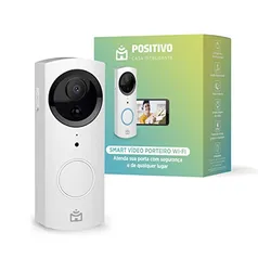 Smart Vídeo Porteiro Wi-Fi Positivo Casa Inteligente, Indoor e Outdoor