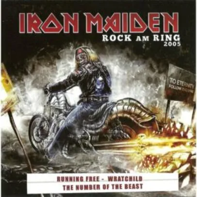 (R$ 0,87) CD Iron Maiden Rock AM Ring 2005