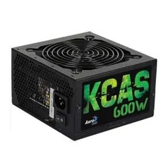 Fonte 80 plus bronze 600w | R$300