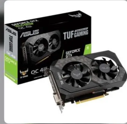 GeForce GTX 1650 Super OC Dual, 4GB GDDR6, 128Bit, TUF-GTX1650S-O4G-GAMING R$1.279