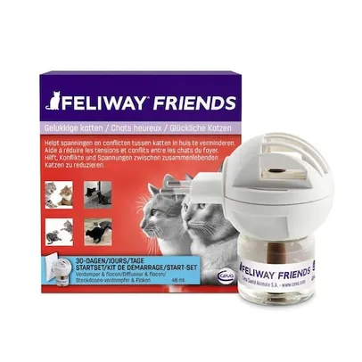 Feliway Friends Difusor Elétrico + Refil 48 Ml Ceva