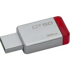 Pen Drive Kingston 32GB USB 3.0 DT50 | R$39