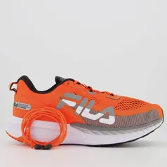 Tênis Fila Racer T2 Laranja e Cinza