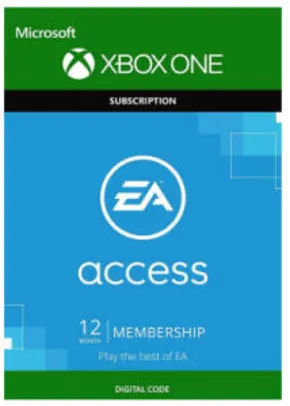 EA Access - 12 Month Subscription (Xbox One) por R$ 74