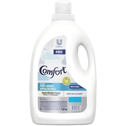 Amaciante Comfort Diluído Puro Cuidado Profissional - 5L