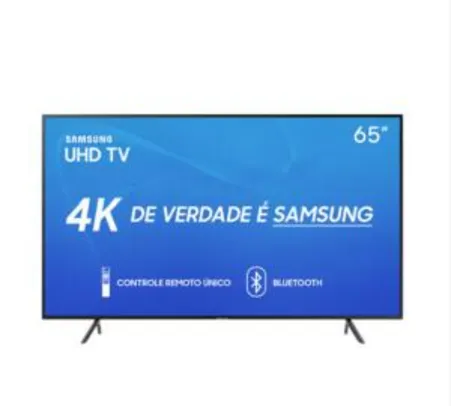 Smart TV LED 65" Samsung 65RU7100  Ultra HD 4K por R$ 3799