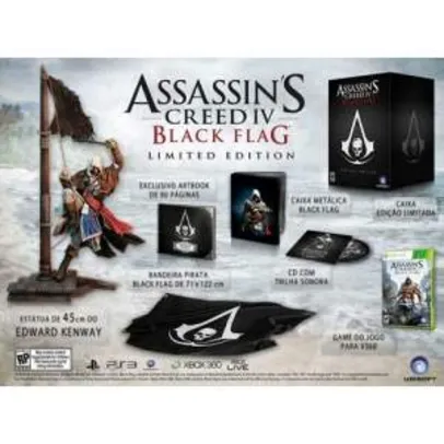 [Americanas] - Assassin's Creed Black Flag X360 - R$200