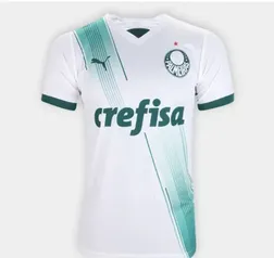 Camisa Palmeiras II 23/24 s/ nº Torcedor Puma Masculina (Tam. M ao GG)