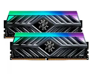 Memória DDR4 XPG Spectrix D41, 16GB (2X8GB), 3200MHz, RGB, Grey, AX4U32008G16A-DT41