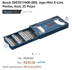 [Prime] Jogo Mini X-Line Pontas | R$ 35