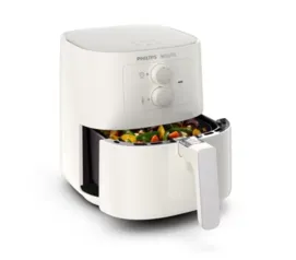 Fritadeira Elétrica Sem Óleo Air Fryer Philips Walita RI9201 4,1 L - Branca