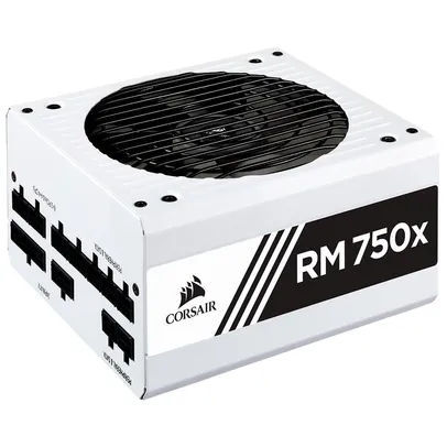 Fonte Corsair RMX White Series, 750W, 80 Plus Gold, Modular, Branca - CP-9020187-WW