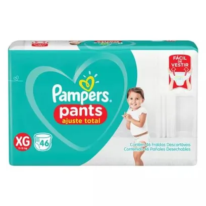 Fralda Pampers Pants - Tamanho Xg 46 Unidades