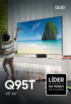 Smart TV 4K QLED 55” Samsung QN55Q95TAGXZD R$ 7884