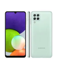 Smartphone Samsung Galaxy A22 128GB 4G Dual Chip 4GB RAM Câmera Quádrupla Verde