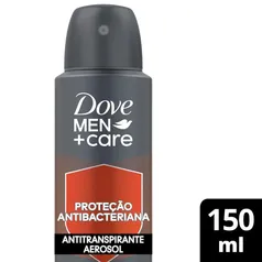 Desodorante Dove Men +Care Proteção Antibacteriana 72h Aerossol Antitranspirante com 150ml