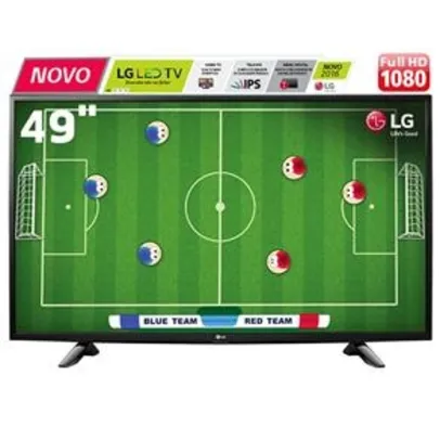 [Casas Bahia] TV LED 49" Full HD por R$1899 - LG 49LH5150 com Conversor Digital